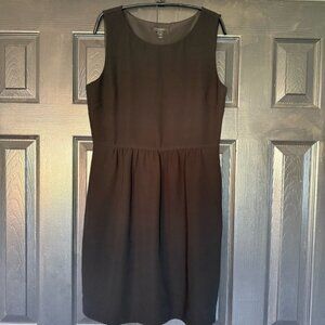 J Crew Daybreak Dress Black size 10